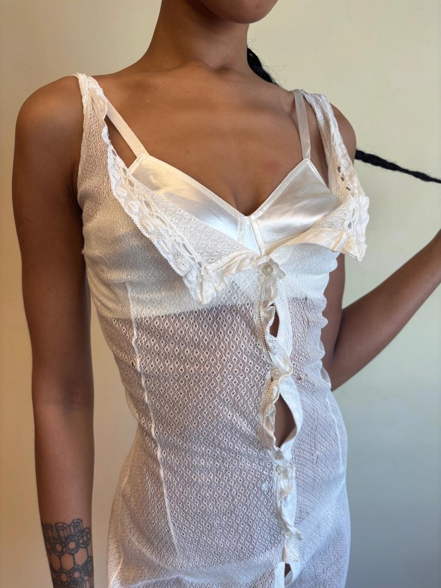 Edwardian Lace Mesh Combination Suit product image