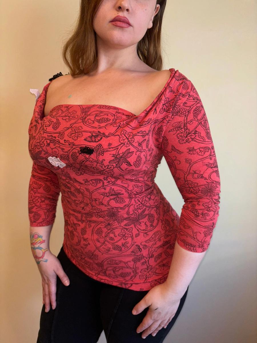 Vivienne Westwood Botanical Shirt with Lace Details product image