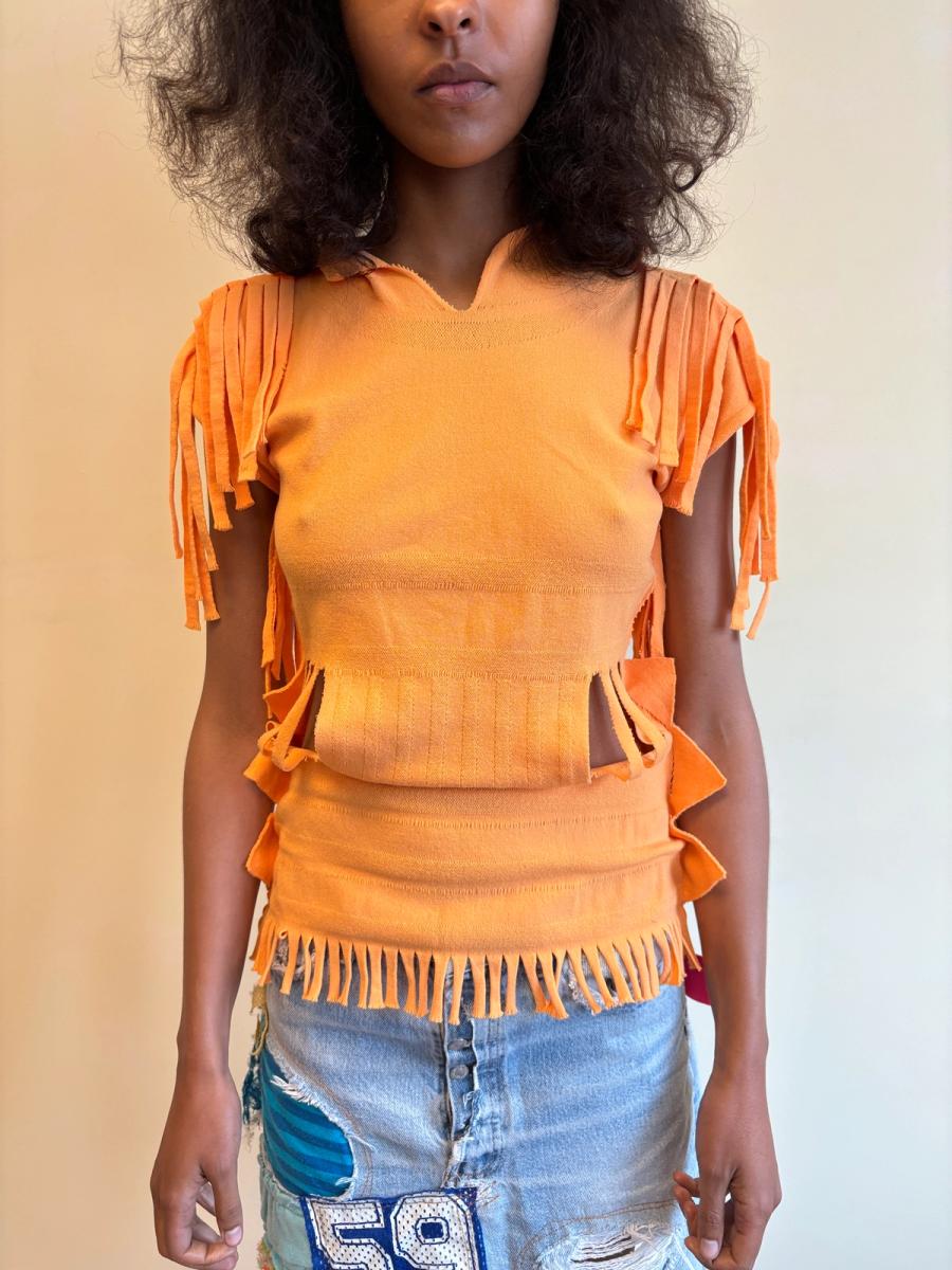 Vintage Issey Miyake APOC Fringe Top