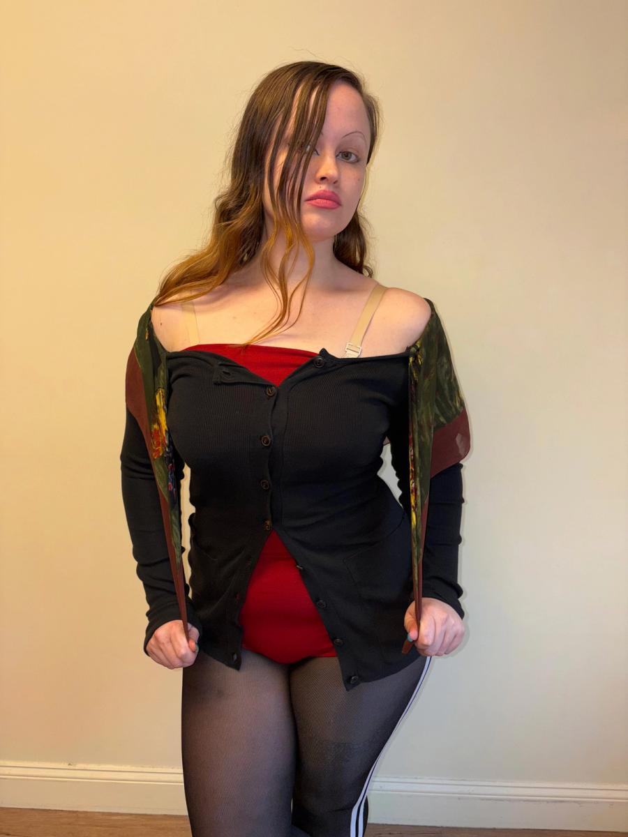 90s Jean-Paul Gaultier Sweater with Shawl product image