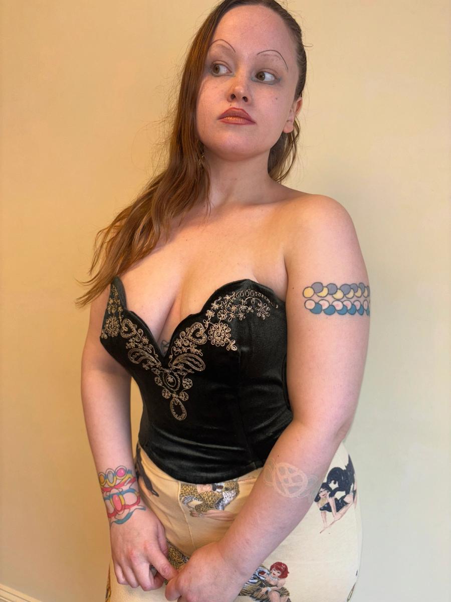 80s Ritmo di Perla Sculpted Bustier  product image