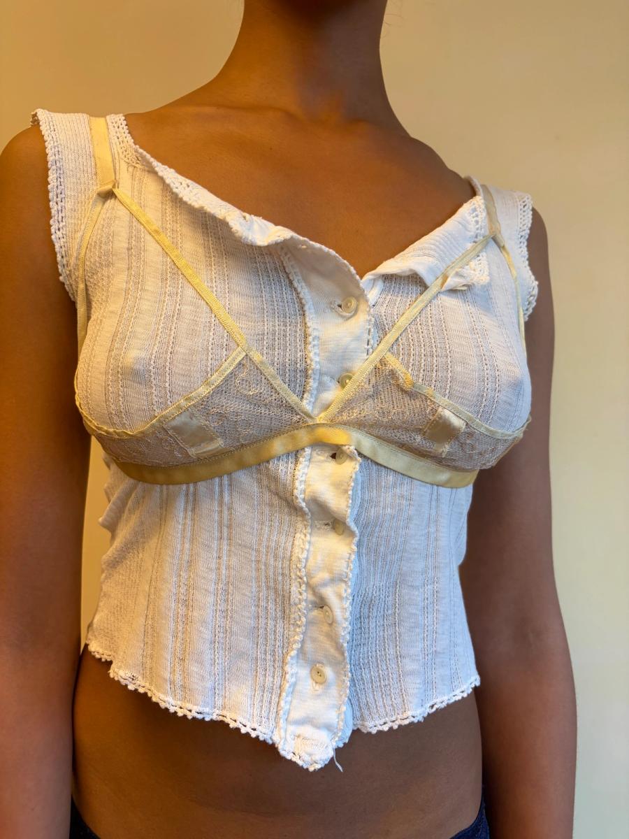 1930s French Open Cup Bra product image
