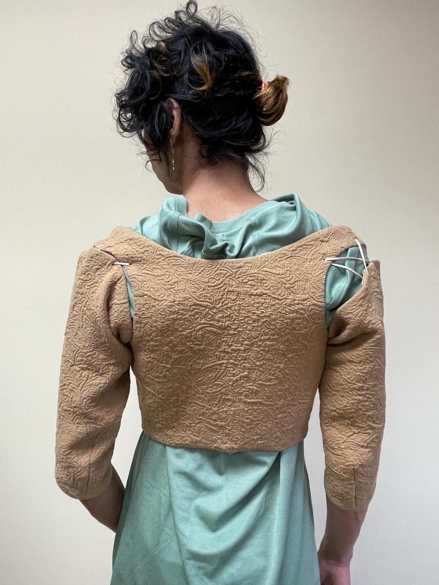 1700s Style Quilted Costume Top product image