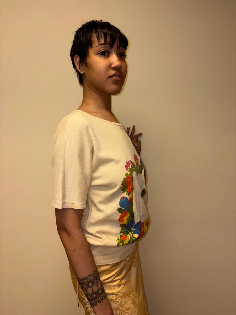 80s Krizia Cat Shirt product image