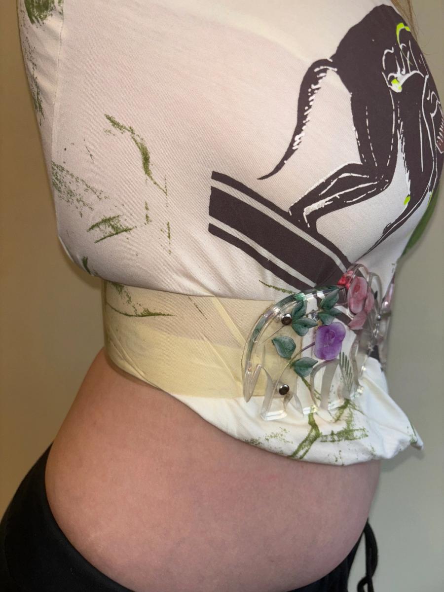 1980s Parsian Designed Lucite Elephant Belt product image