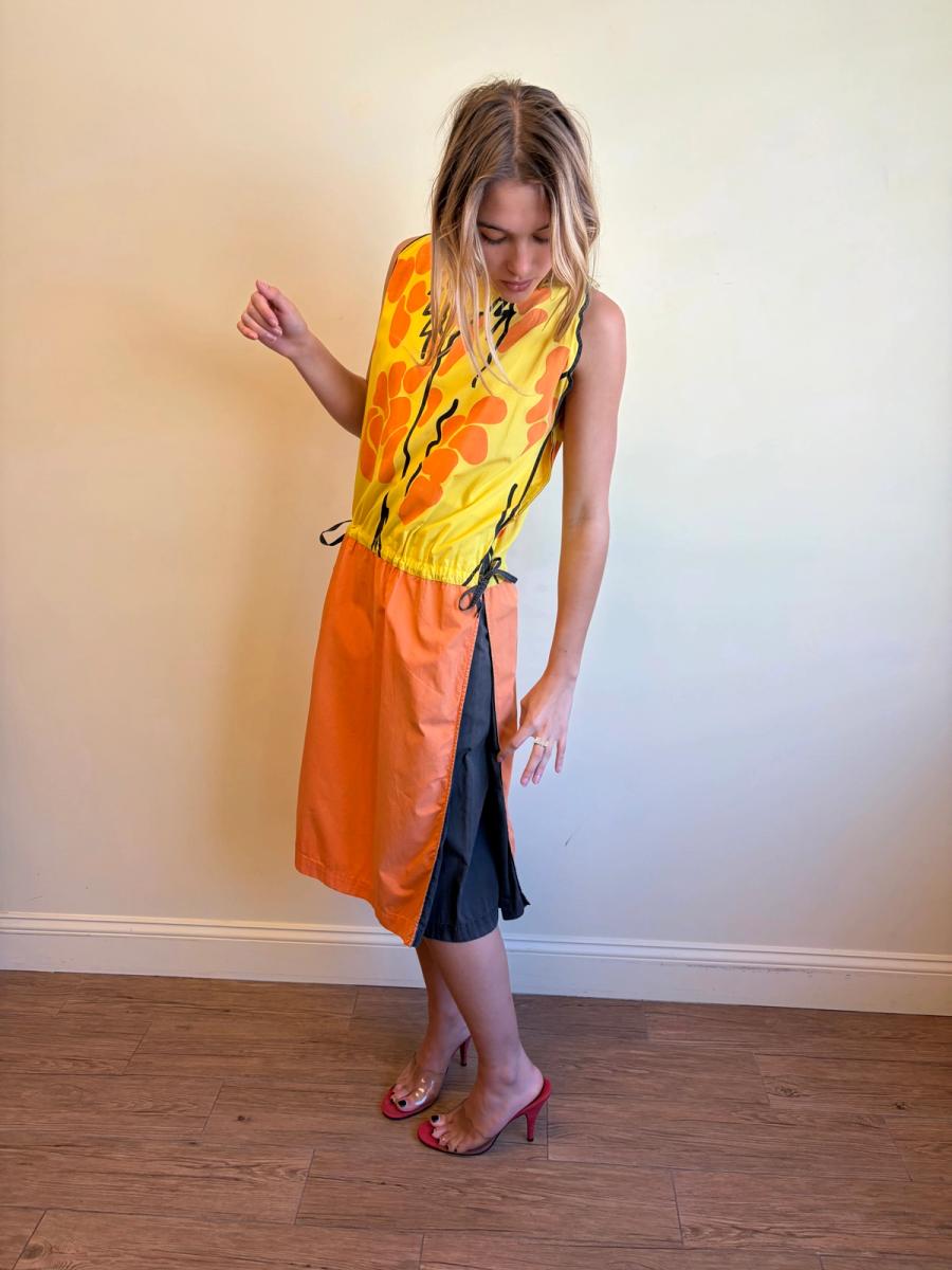 80s Castelbajac Hand-Painted Dress product image