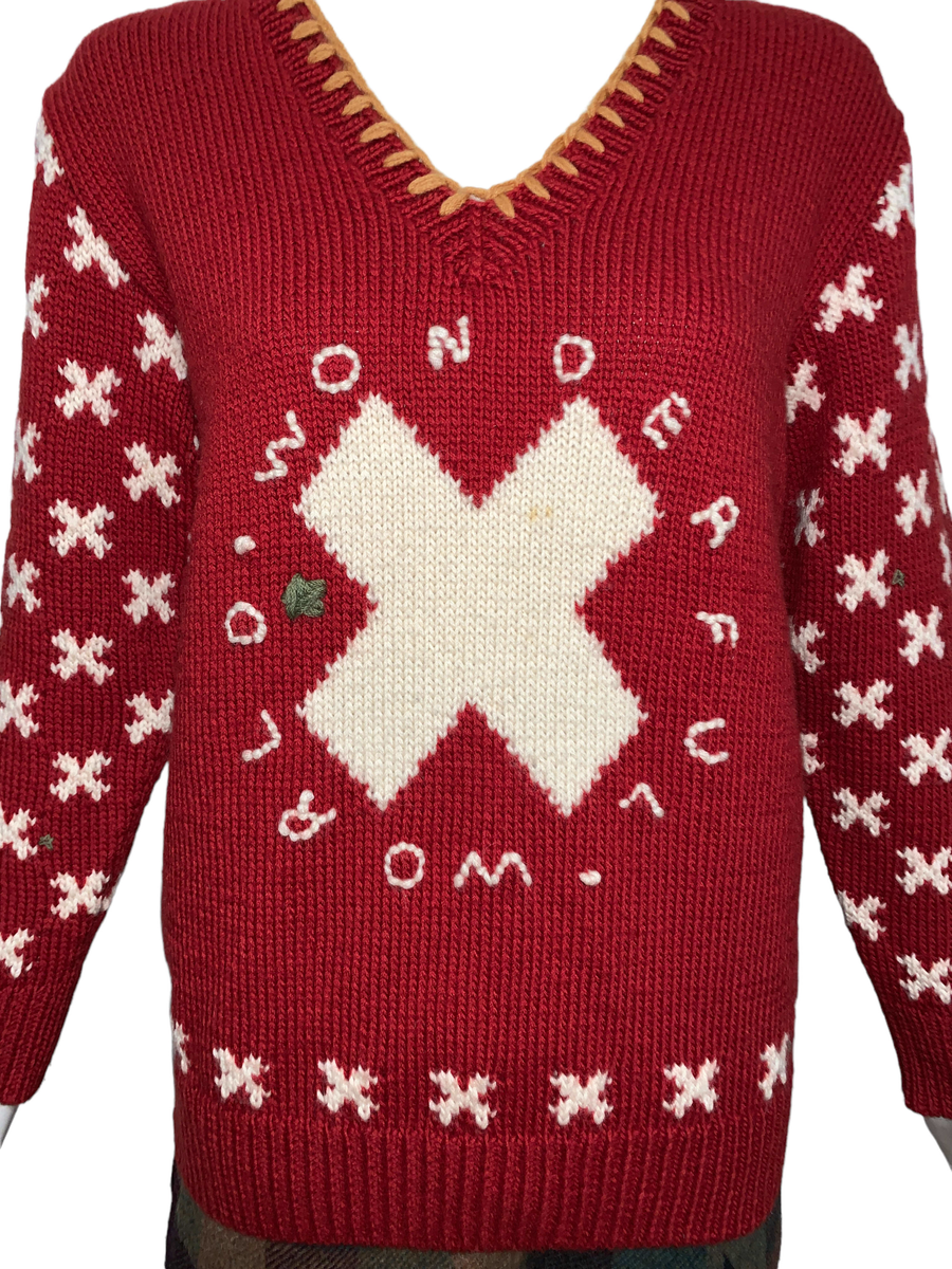 Wonderful World Cross Sweater product image