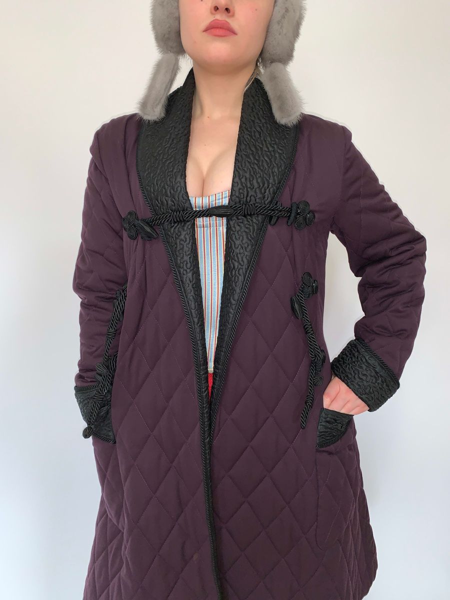 Jean Paul Gaultier 1994 Quilted Princess Coat product image