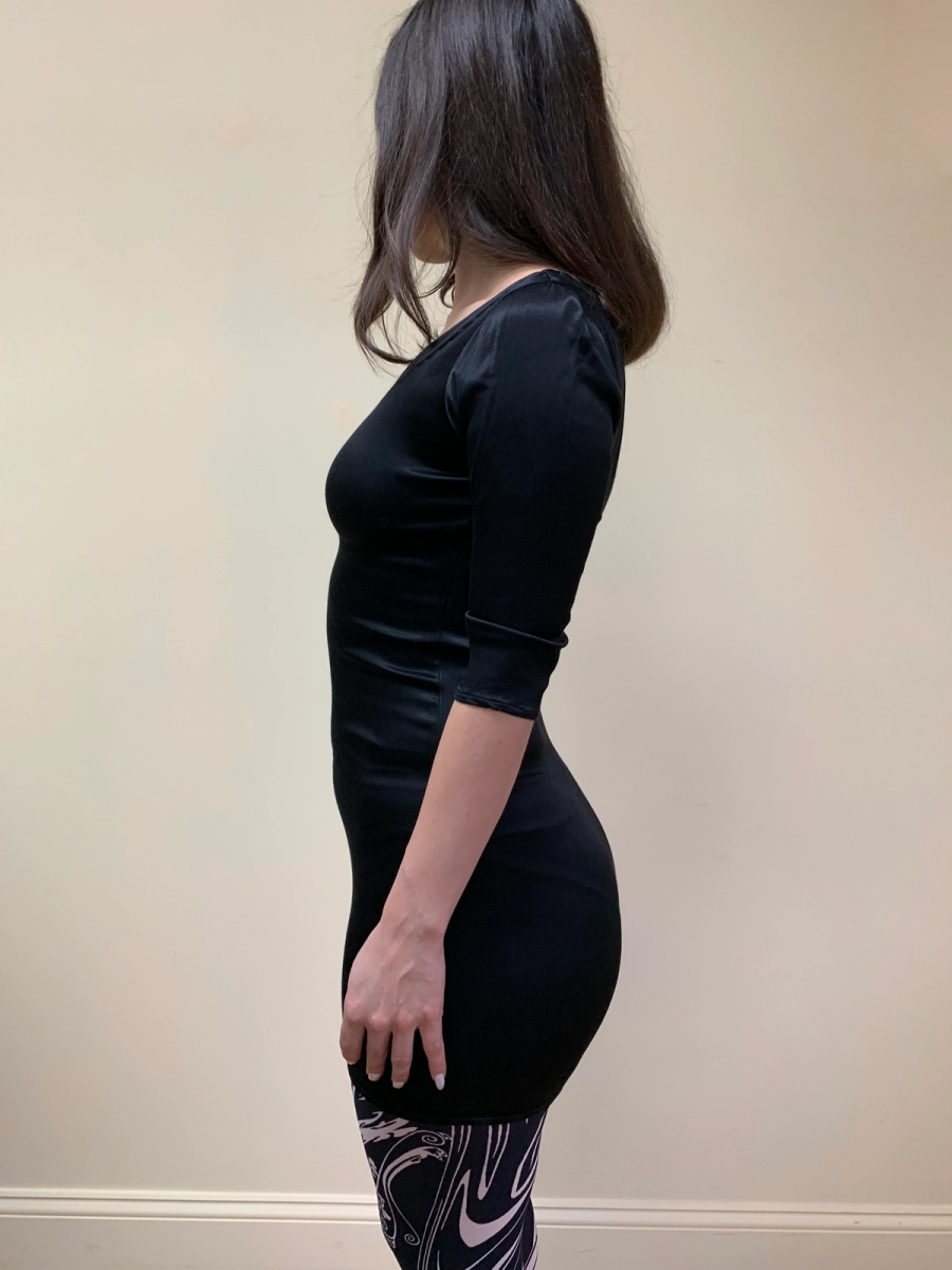 90s Vivienne Westwood Black Satin Dress product image