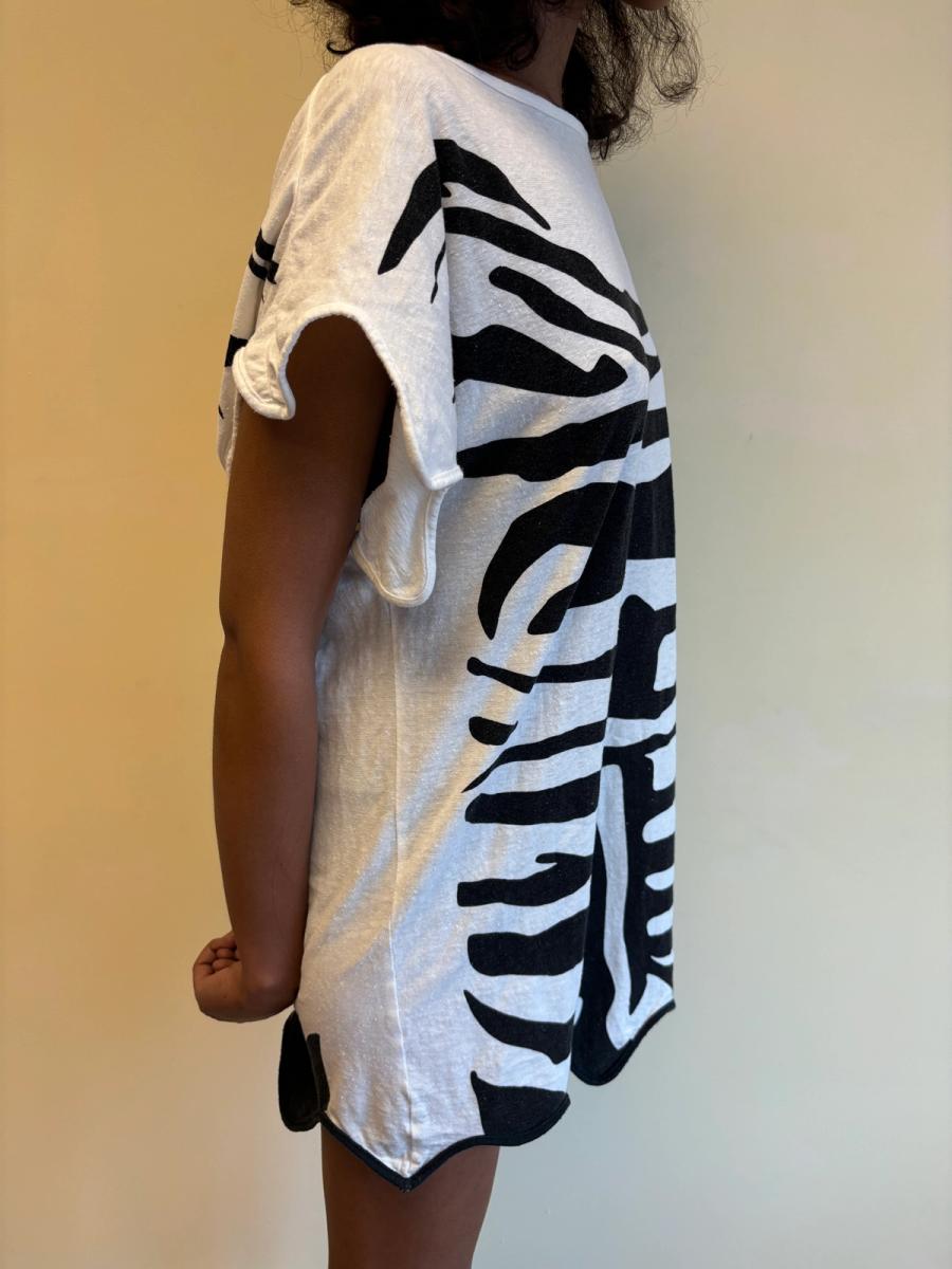 Bernhard Willhelm Zebra Pelt Tunic product image