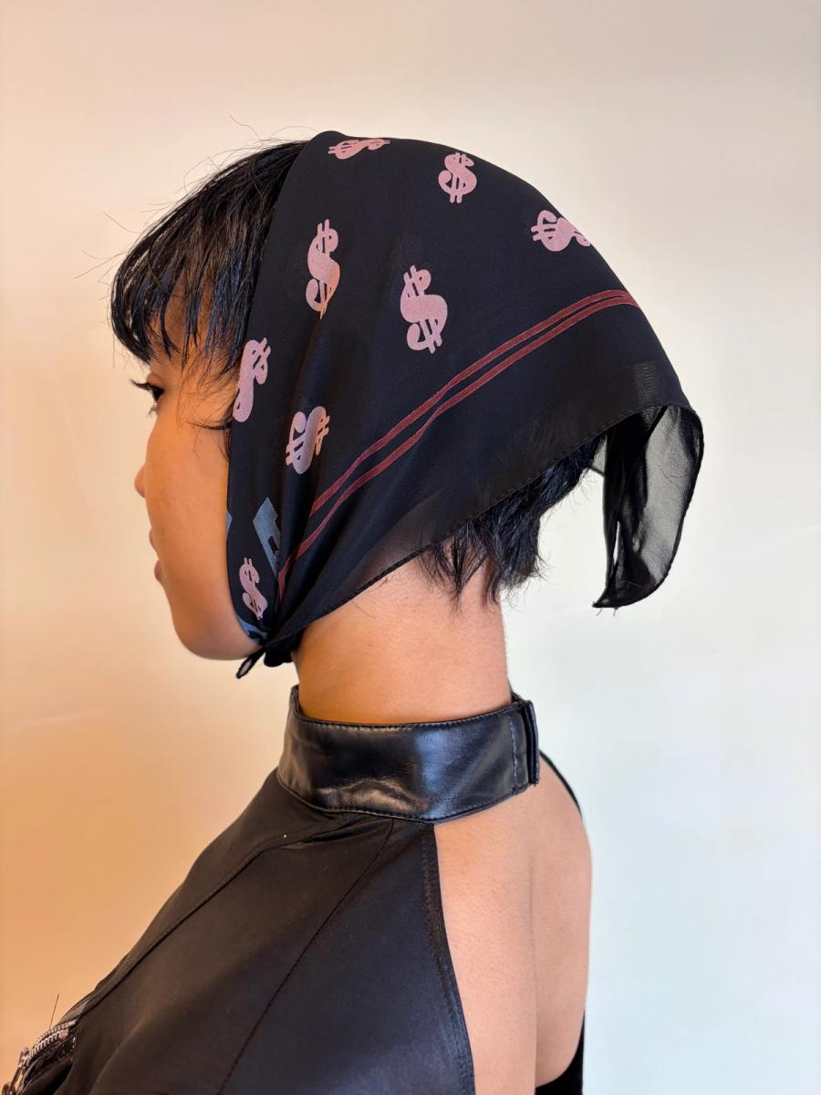 80s Jean-Paul Gaultier "Born to Win" Handkerchief product image