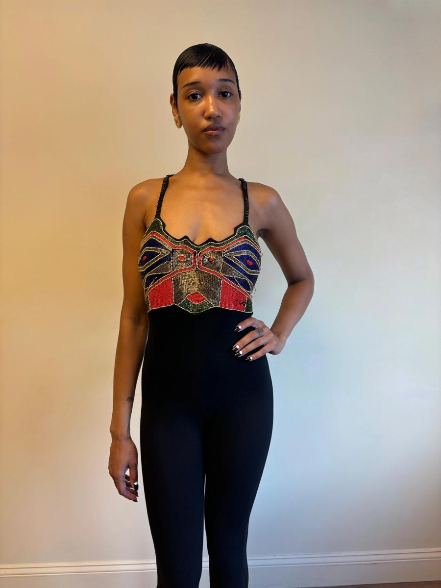 80s Beaded Bodysuit product image