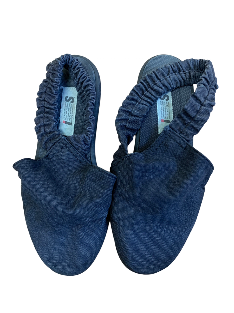 80s IS Issey Miyake Asymmetrical Slipper Shoes product image