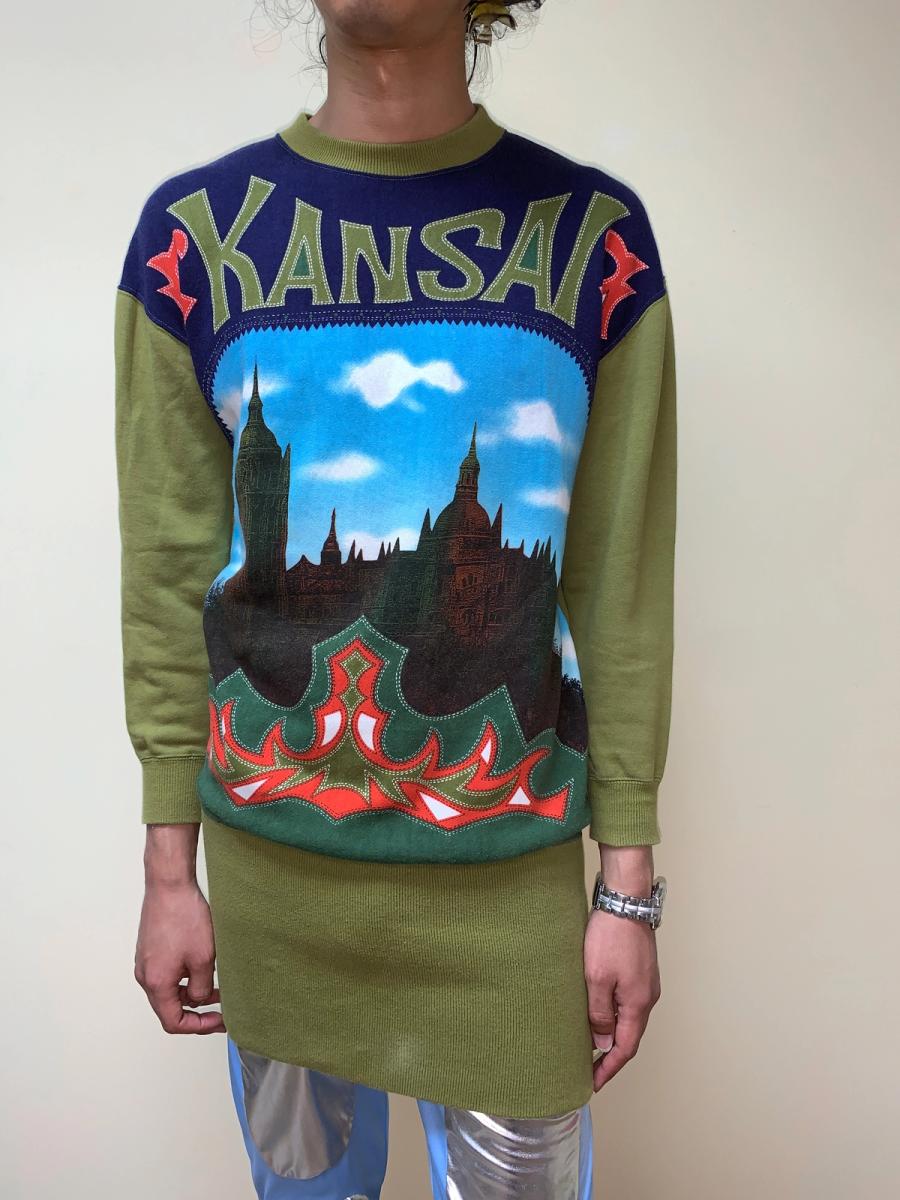 80s Kansai City Sweater Dress product image