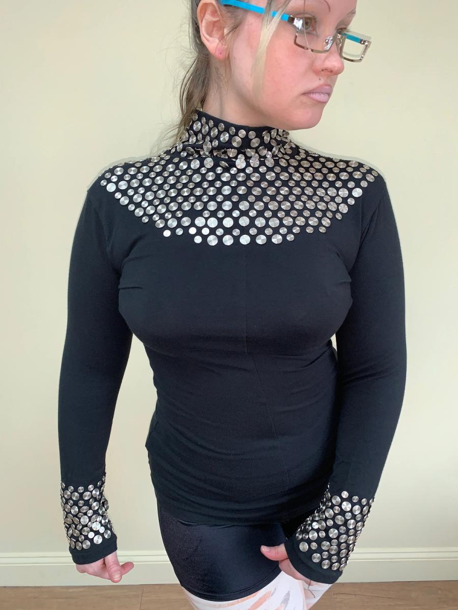 Vintage Norma Kamali Studded Top product image