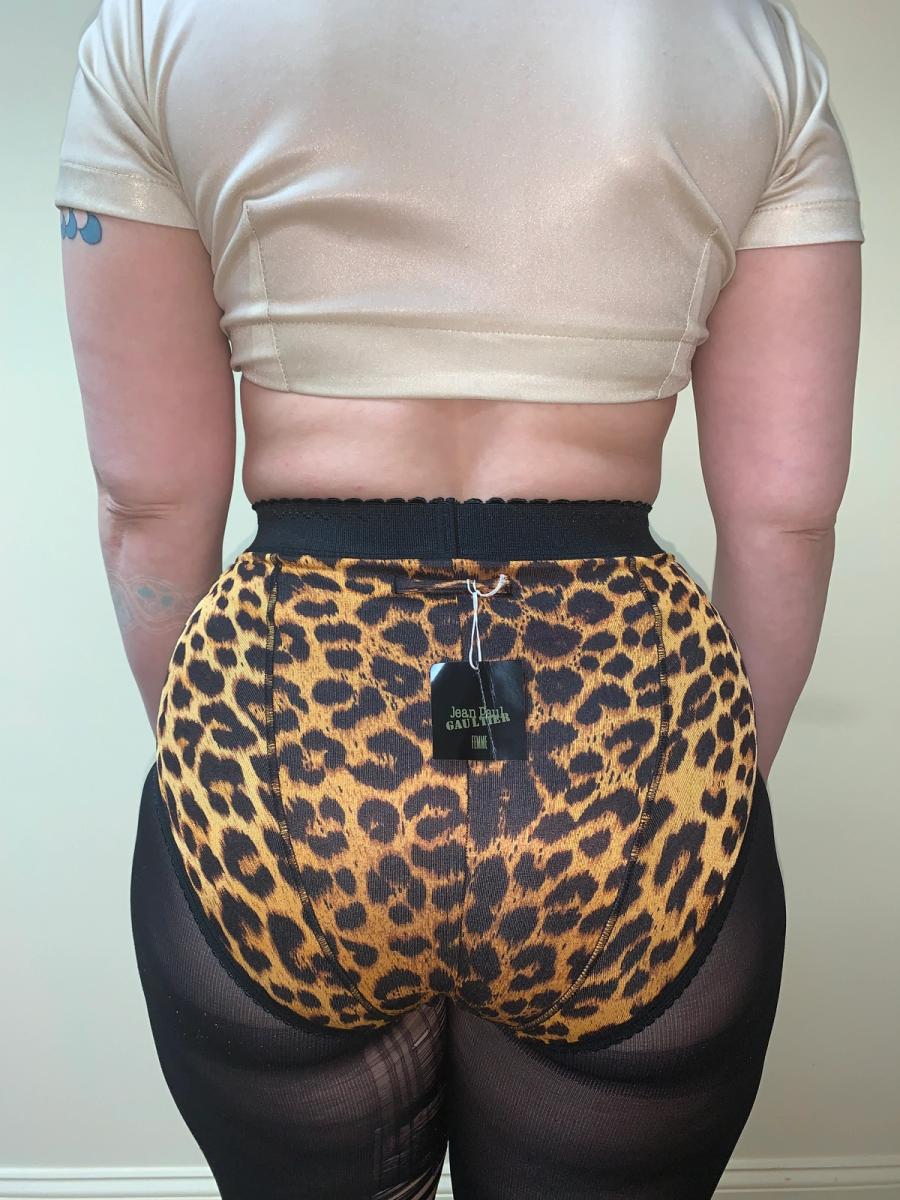 90s Jean-Paul Gaultier Cheetah Underwear product image