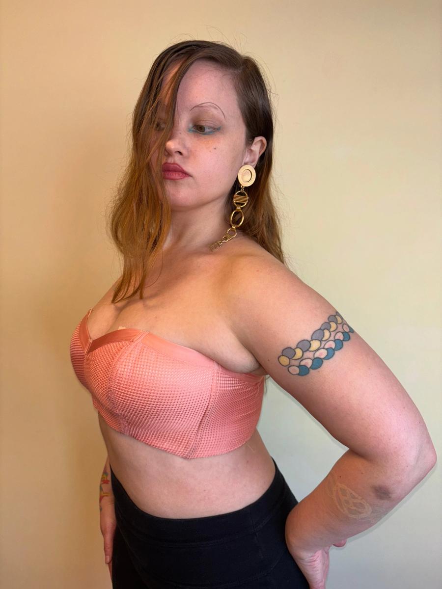 Mila Schön Pink Bustier Bra product image