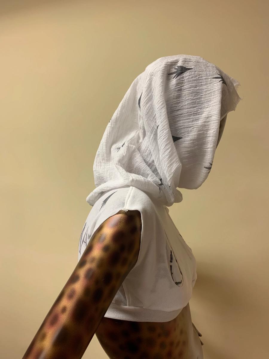 Alpha Male Top With Gauze Hood 1 product image