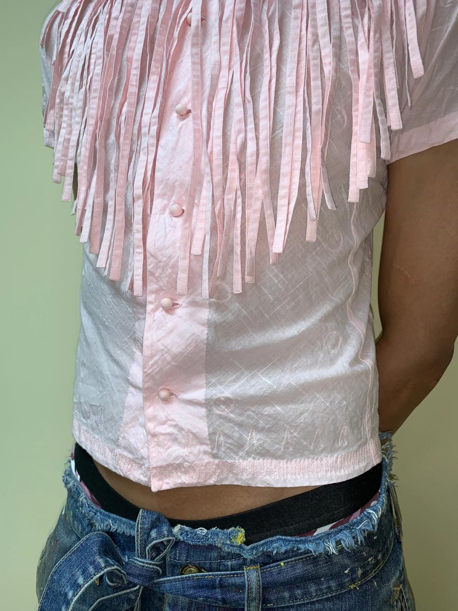 Issey Miyake HaaT Detachable Fringe Shirt product image