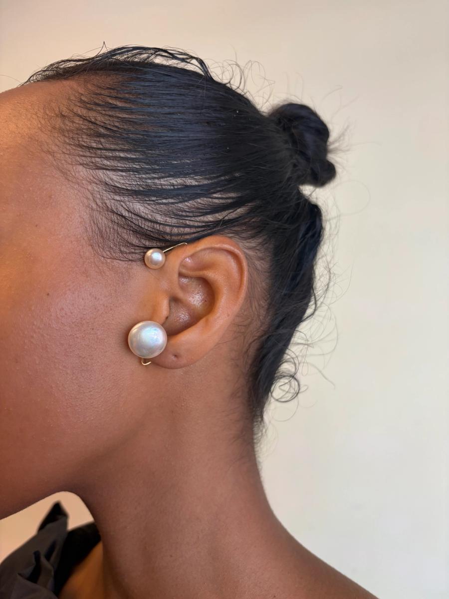 1950s Pearl Ear Cuffs product image