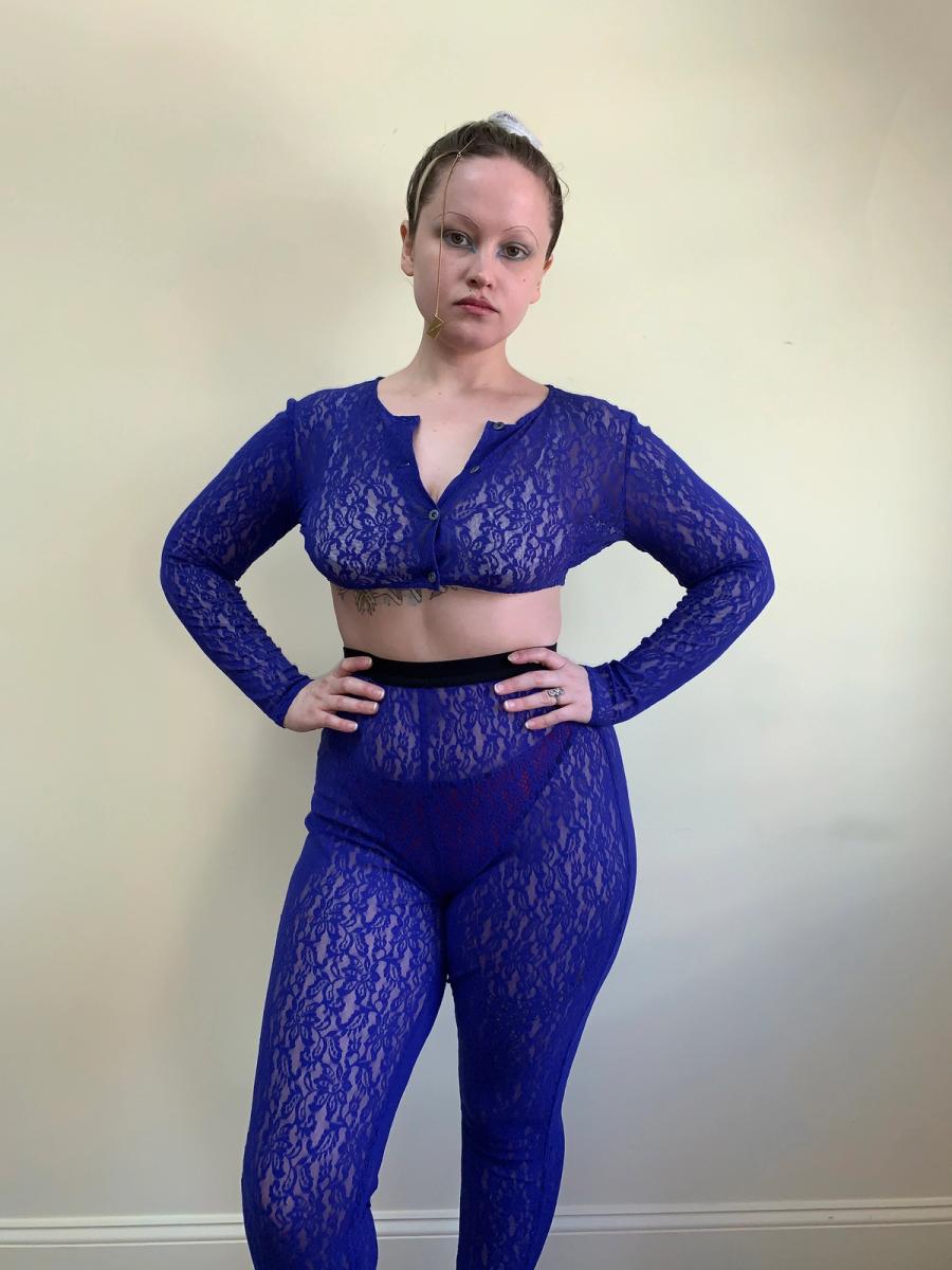 80s Gaultier Public Lace Set  product image