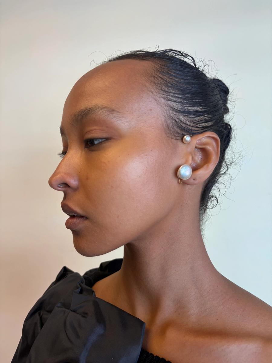 1950s Pearl Ear Cuffs product image
