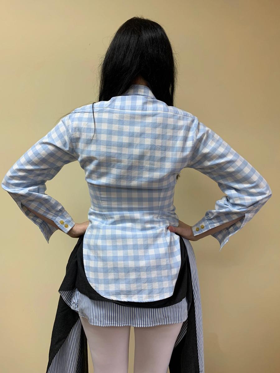 90s Vivienne Westwood Gingham Button Up product image