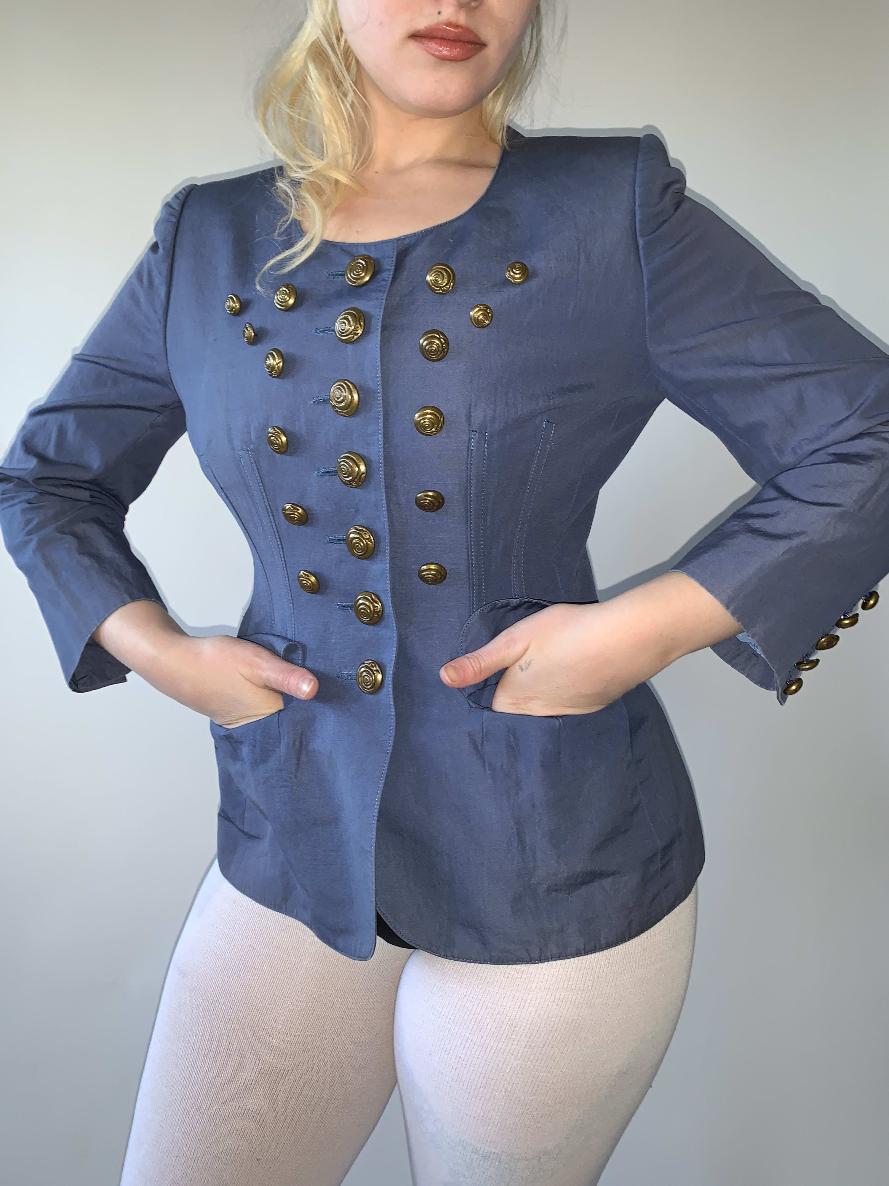 80s Lolita Lempicka Corset Blazer