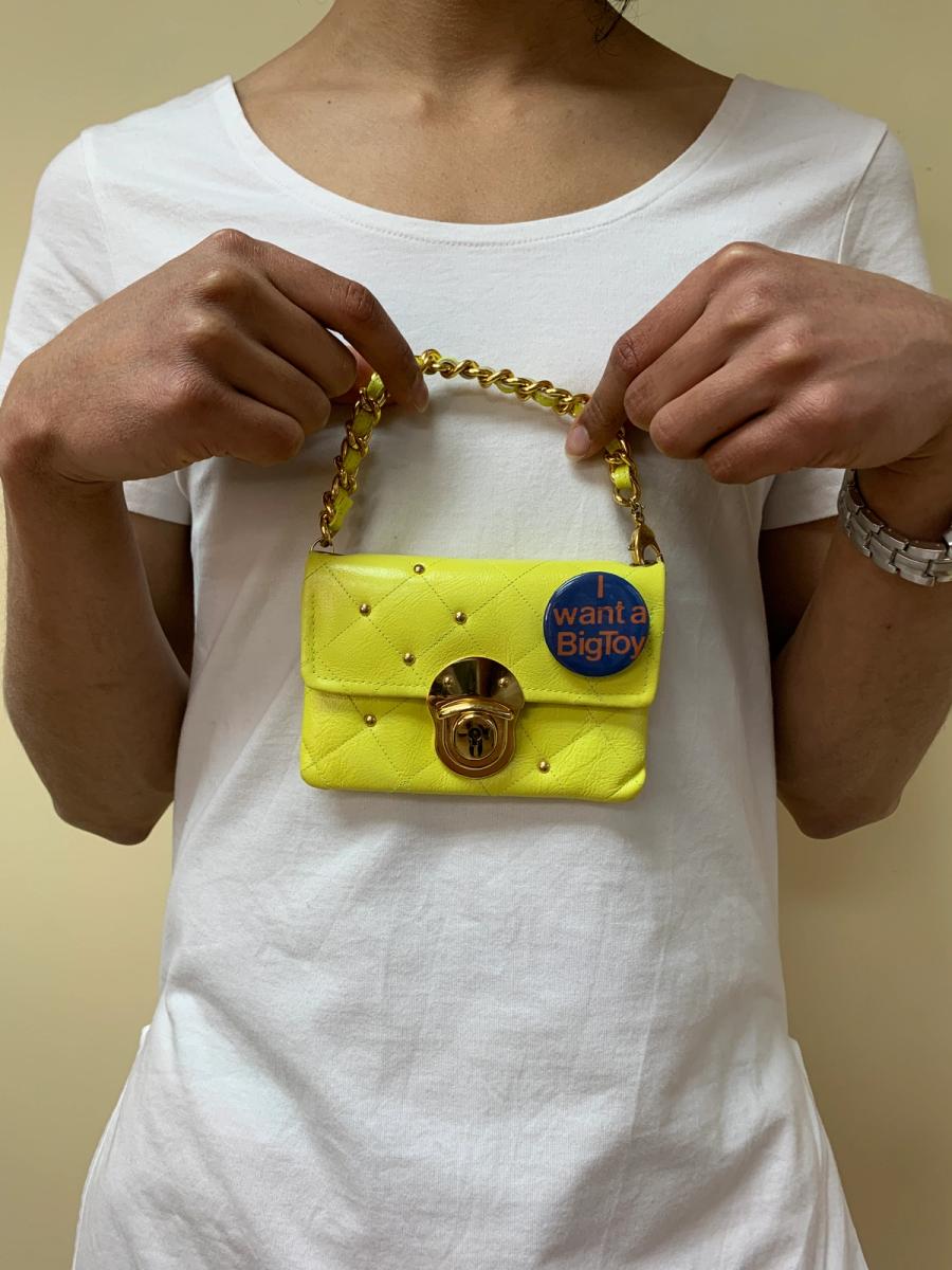 Guri Guri "I Want a Big Toy" Micro Purse product image