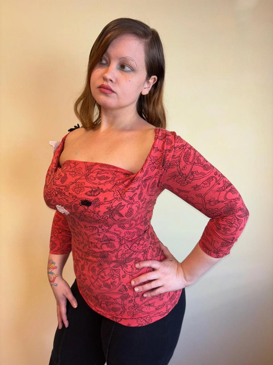 Vivienne Westwood Botanical Shirt with Lace Details product image