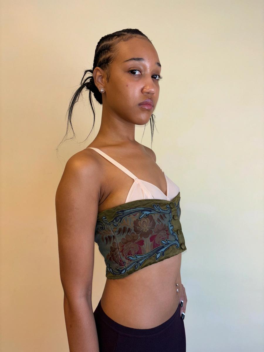 1990 Romeo Gigli Brocade Bandeau product image
