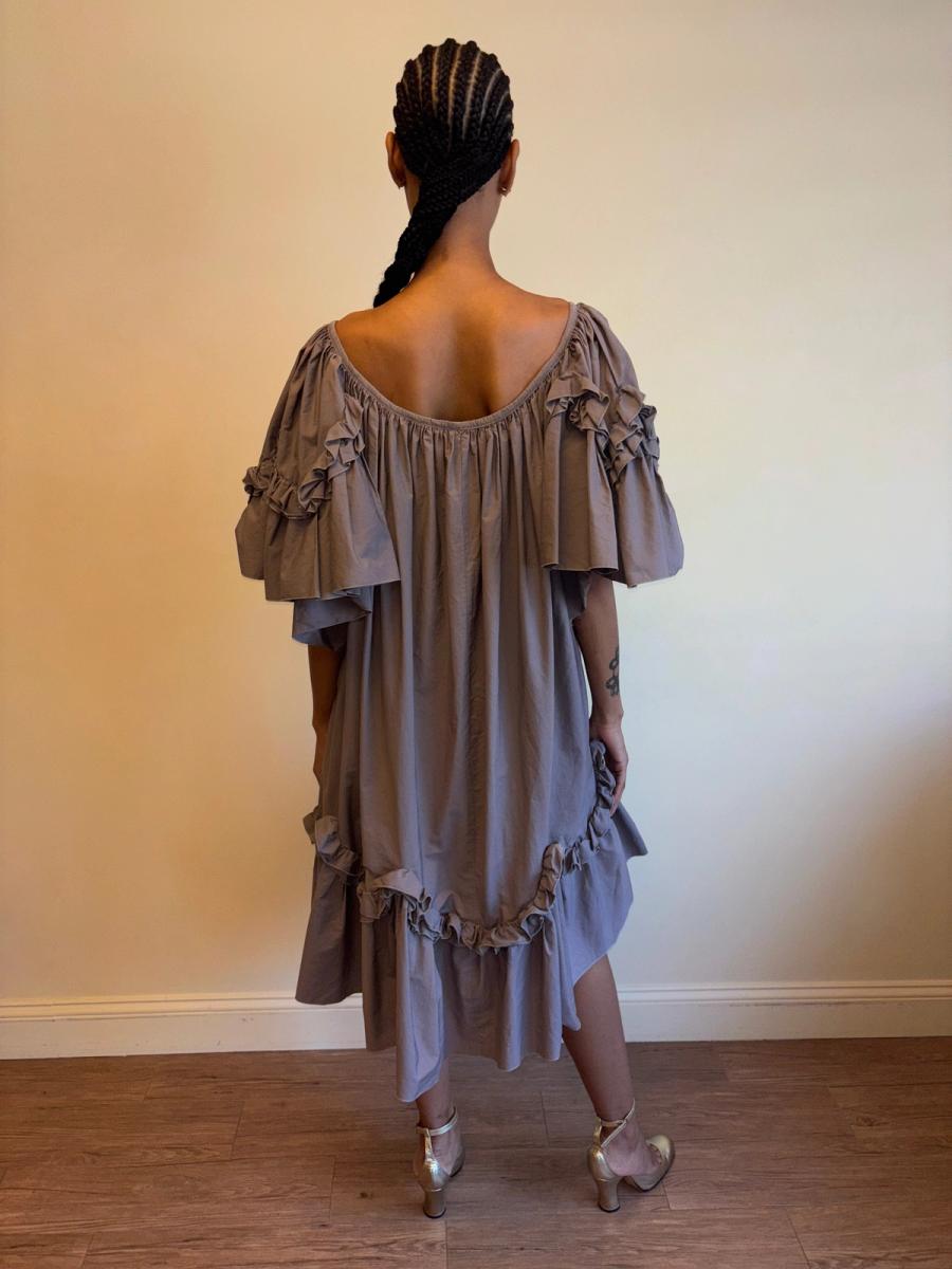 Vintage Chantal Thomass Ruffle Trapeze Dress product image