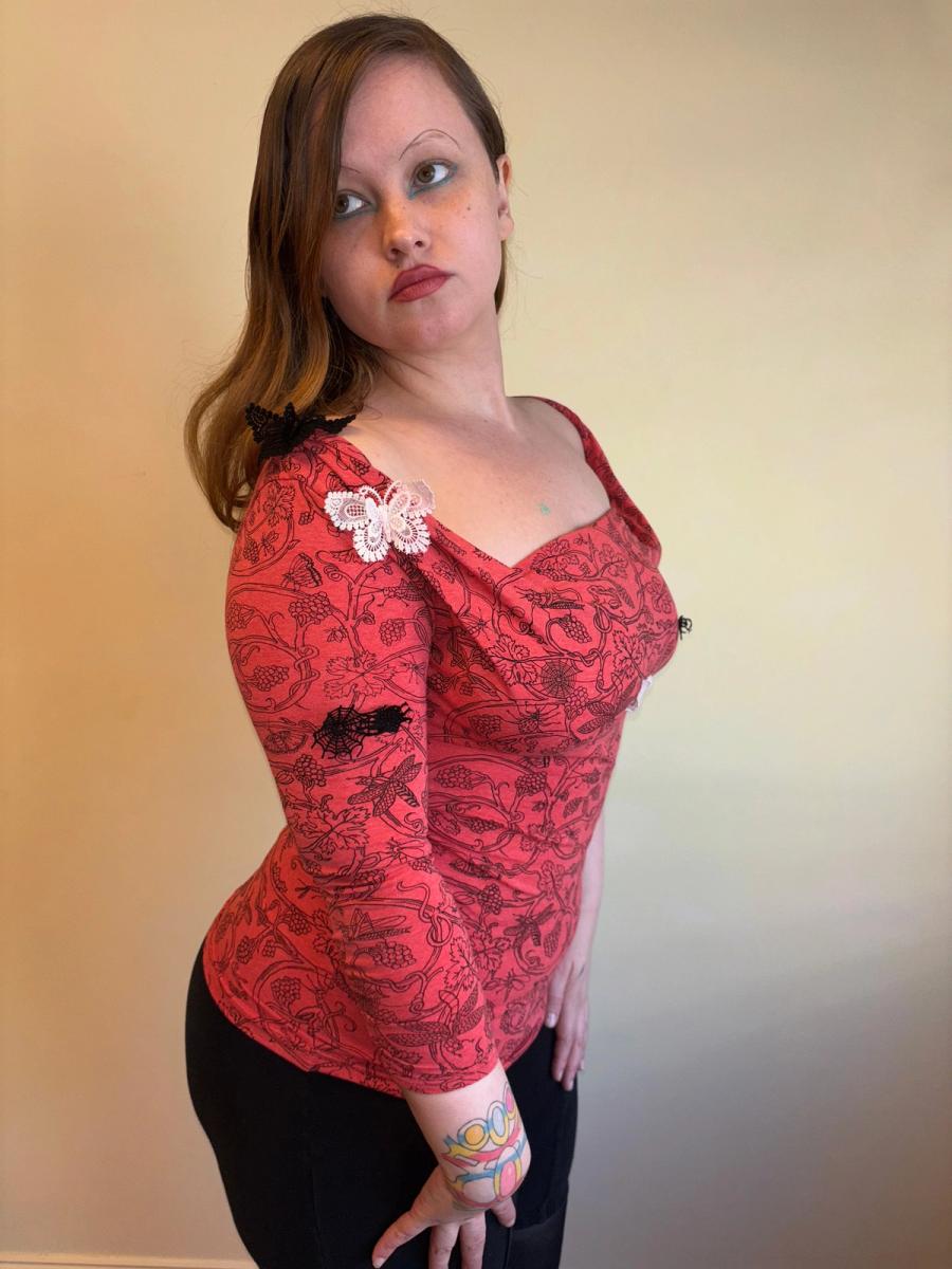 Vivienne Westwood Botanical Shirt with Lace Details product image