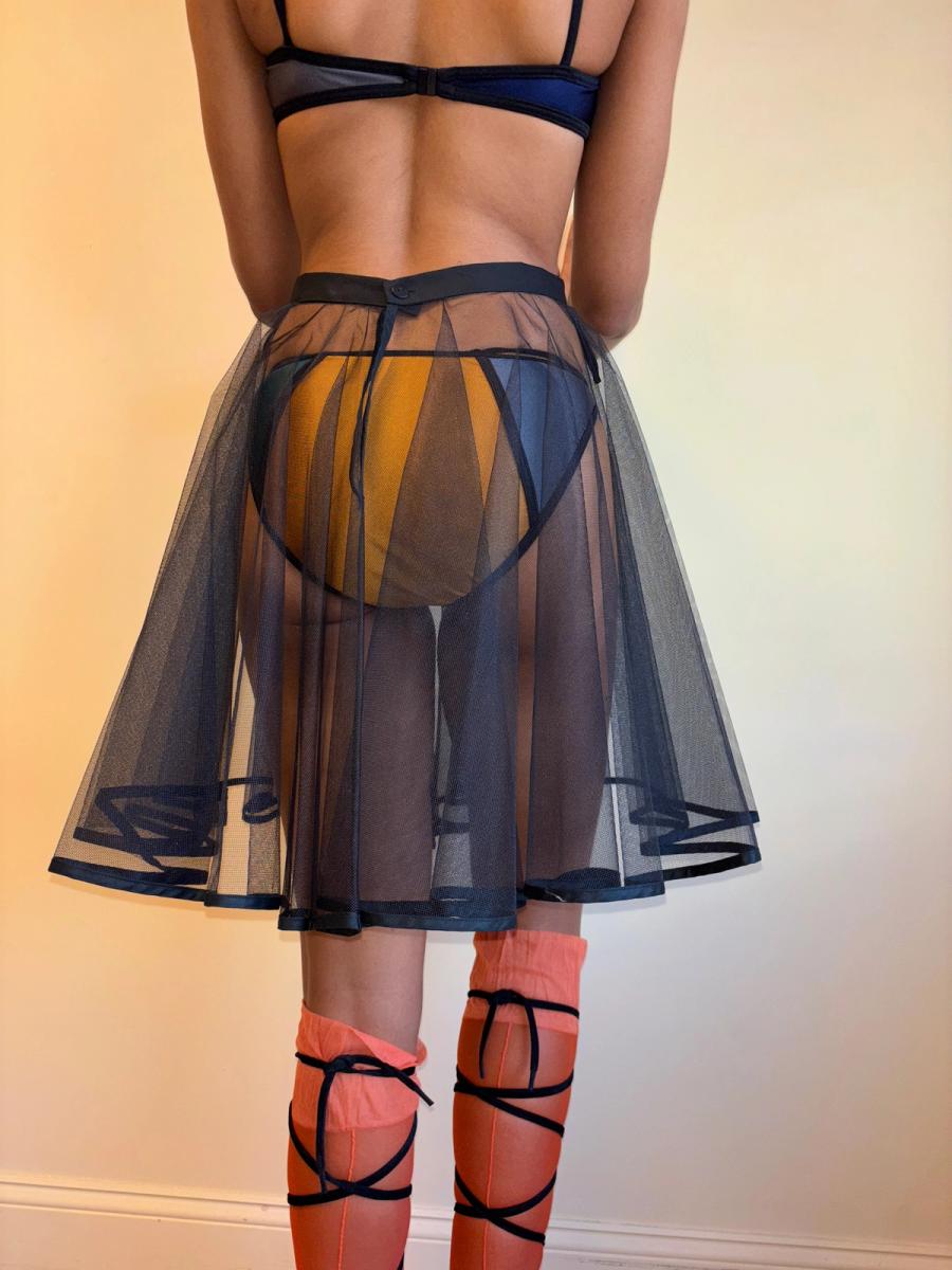 Vintage Chantal Thomass Black Crinoline product image