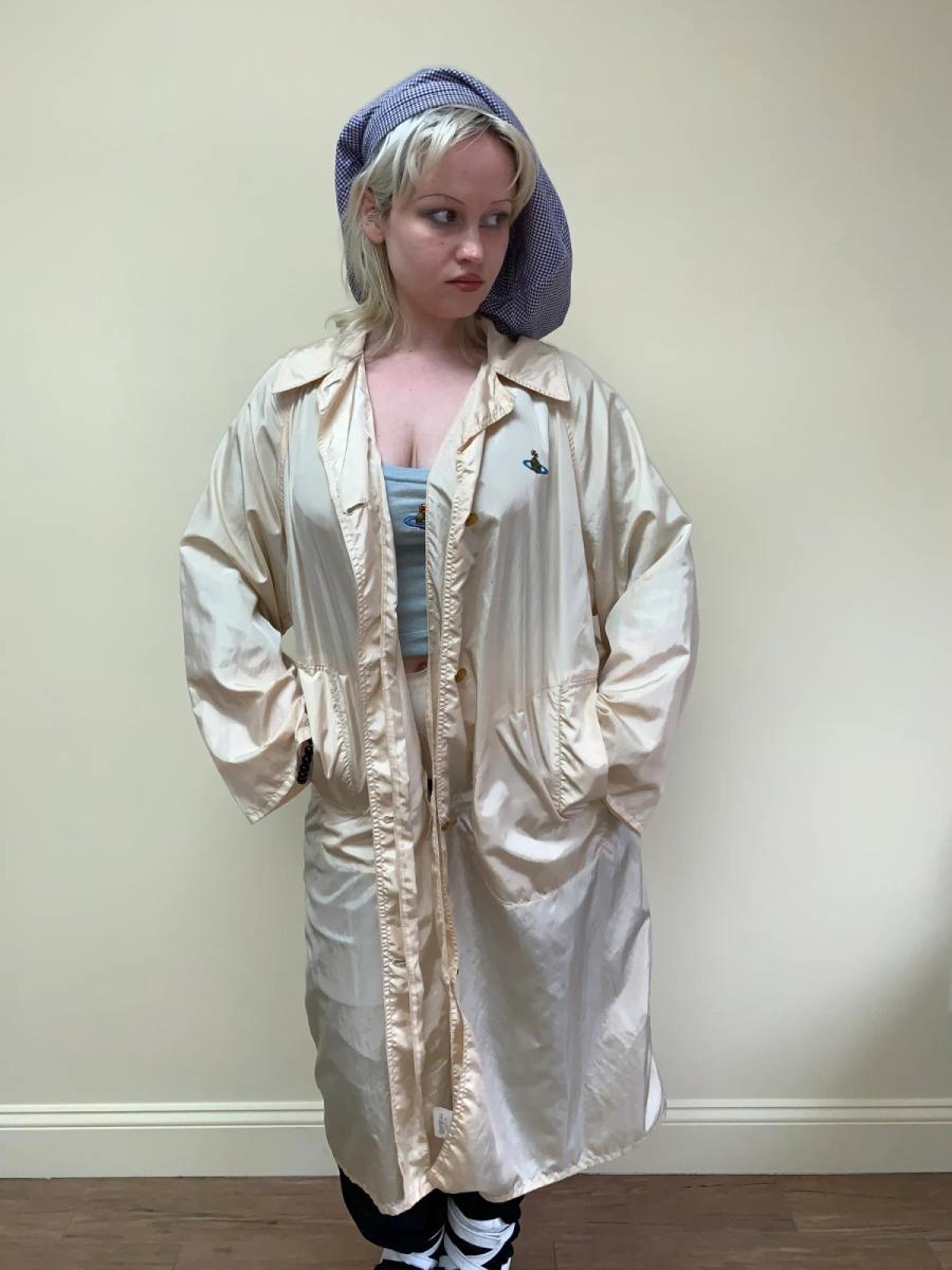 90s Vivienne Westwood Artist's Smock Trench product image