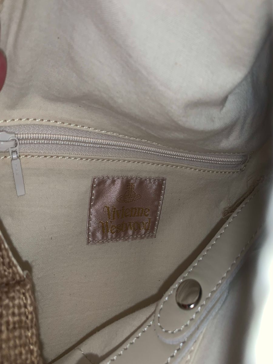 Vivienne Westwood Teddy Bear Burlap Purse product image