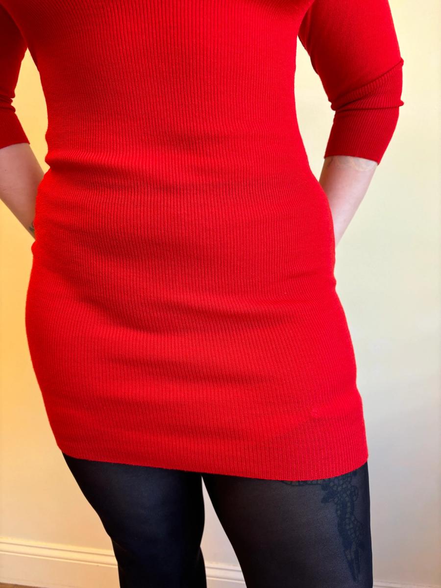 90s Vivienne Westwood Red Knit Dress  product image