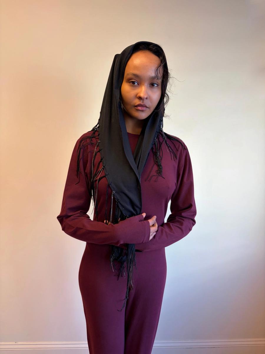 Krizia Chain Detail Scarf product image