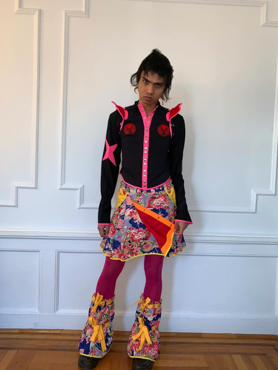Takuya Angel 'Maki Skirt Ensemble' with Leg Warmers product image