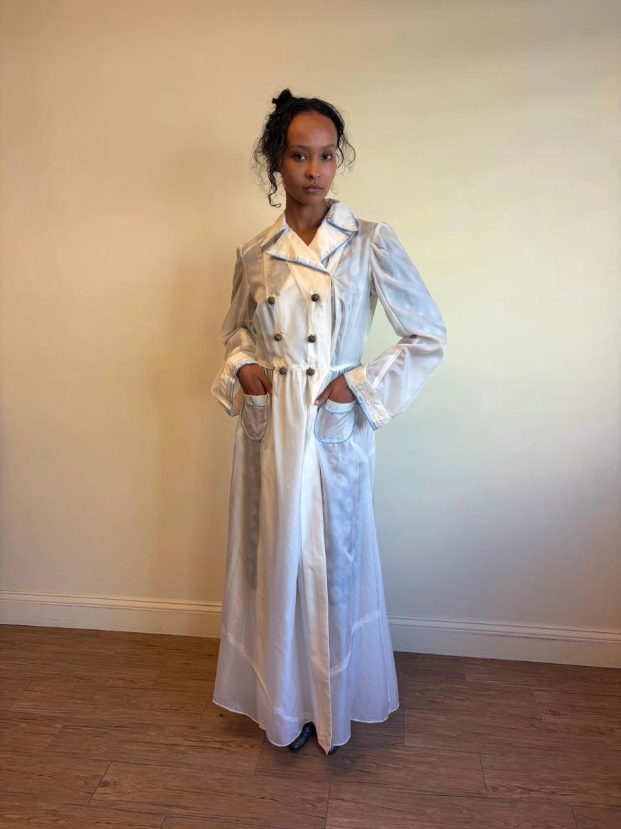 1930s Nylon Duster Jacket  product image