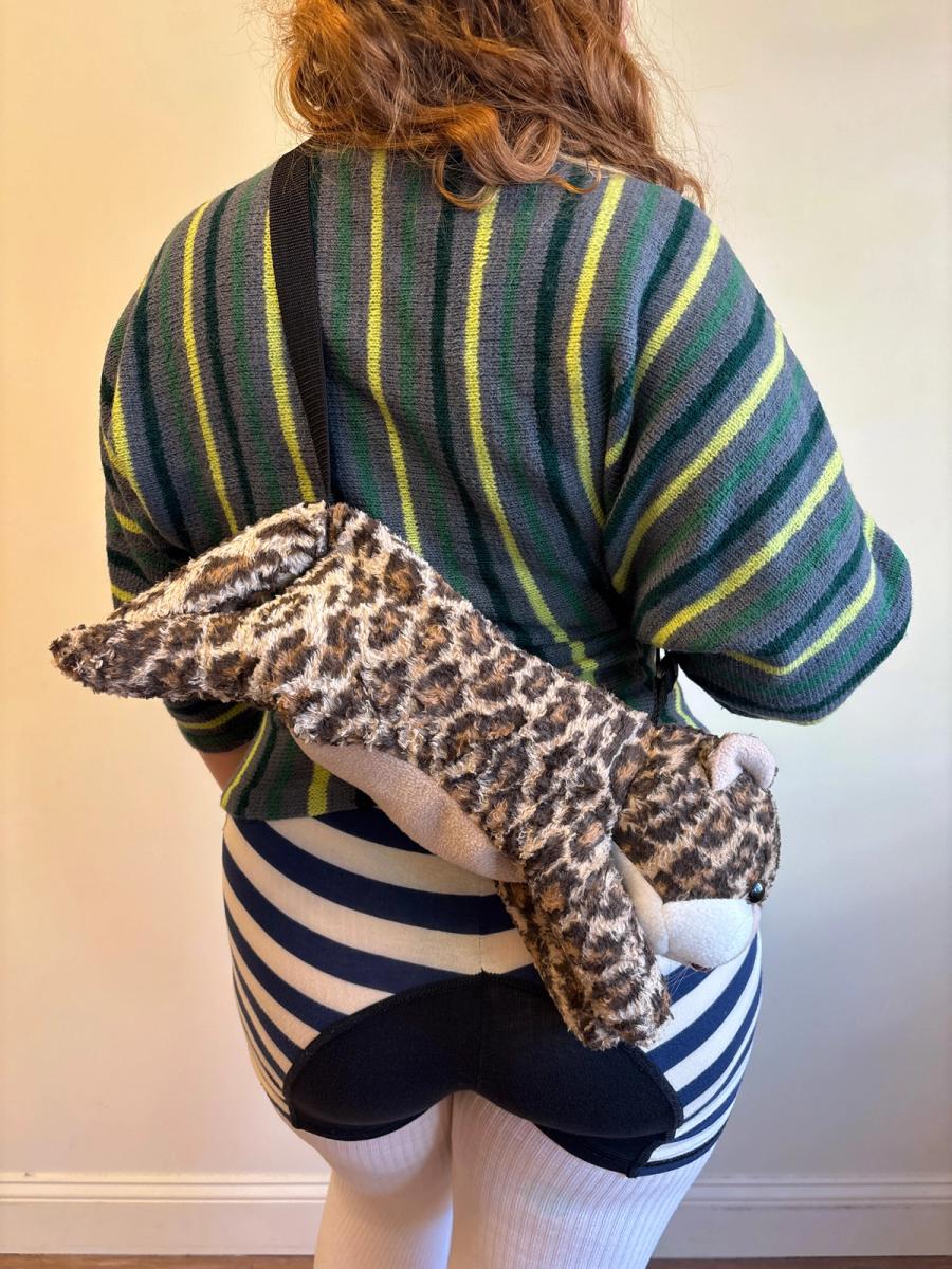 90s Yvan & Marzia Cheetah Bag product image