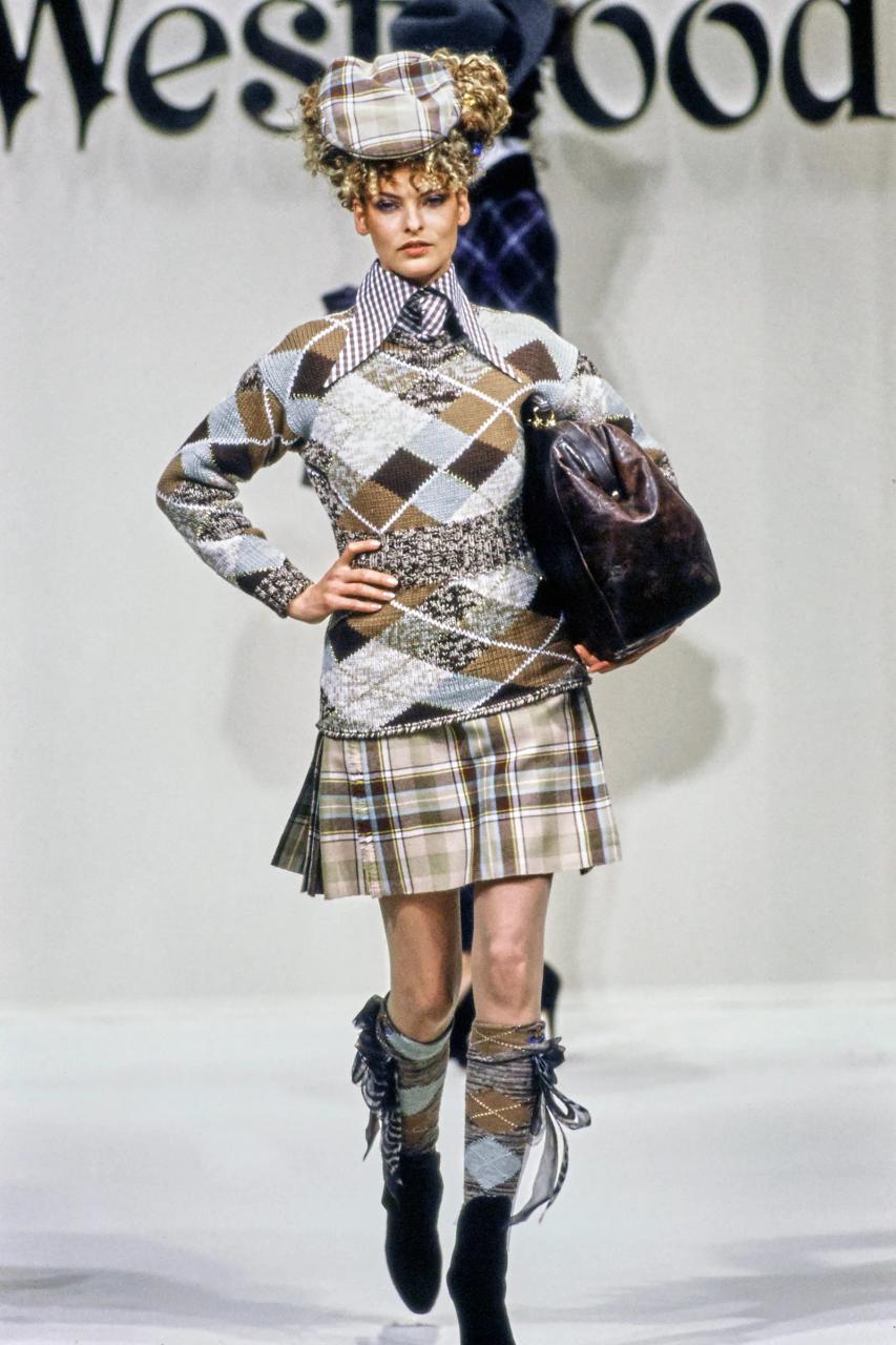 Fall 1994 Vivienne Westwood Argyle Legwarmers  product image