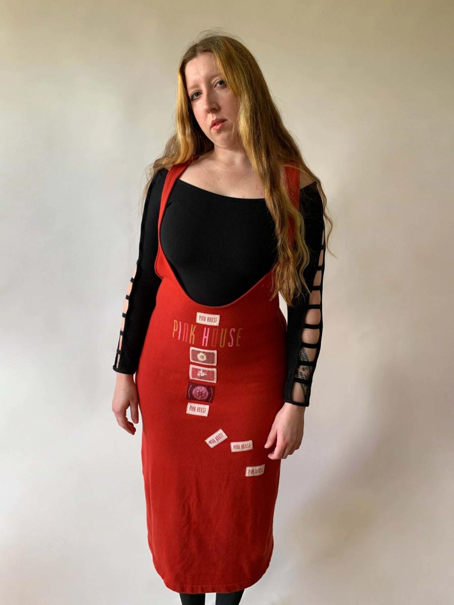 Pink House "Leave Me Alone" Suspender Skirt product image