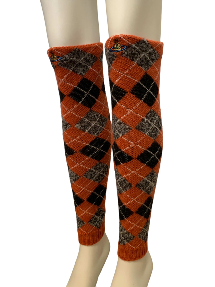 90s Vivienne Westwood Argyle Leg Warmers product image