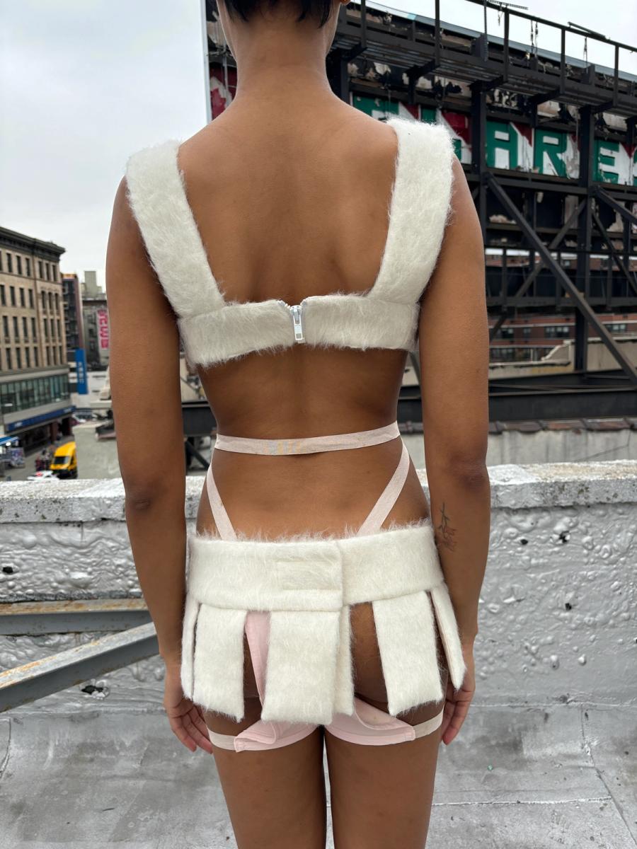 Doll Mark Mohair Mini Skirt product image