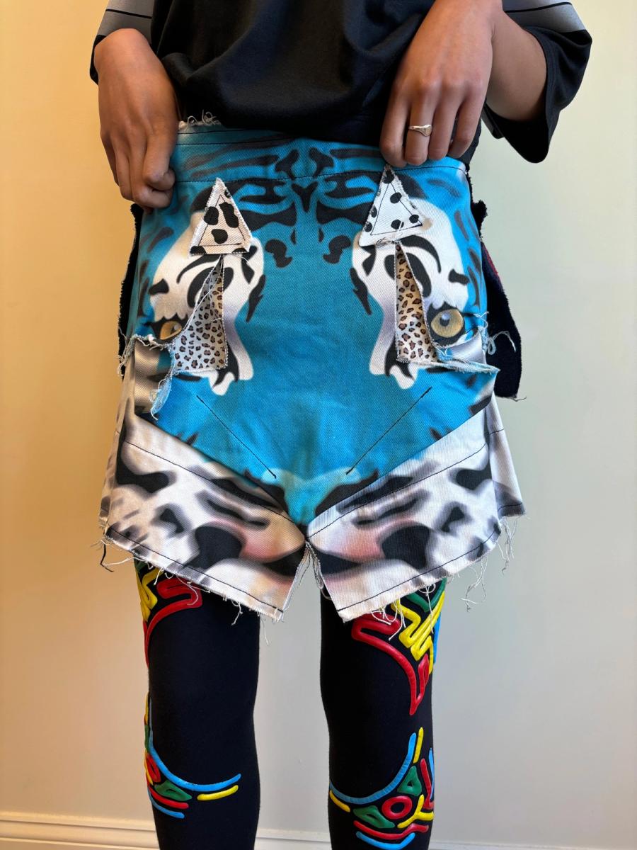 Bernhard Willhelm Shredded Tiger Skirt product image