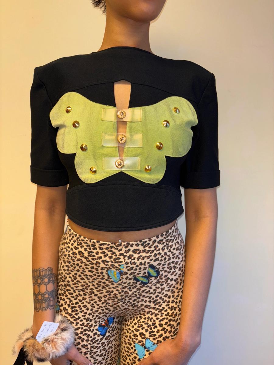 80s French Butterfly Top product image