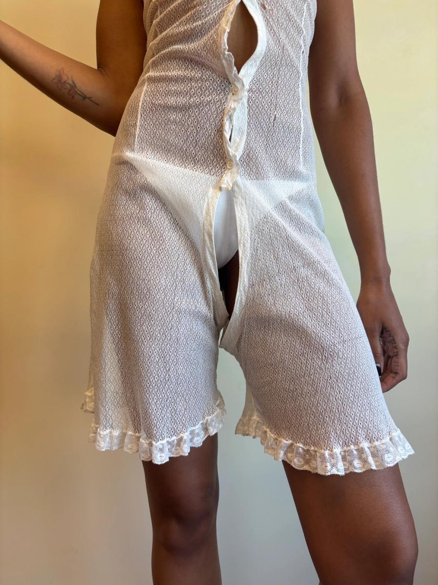 Edwardian Lace Mesh Combination Suit product image