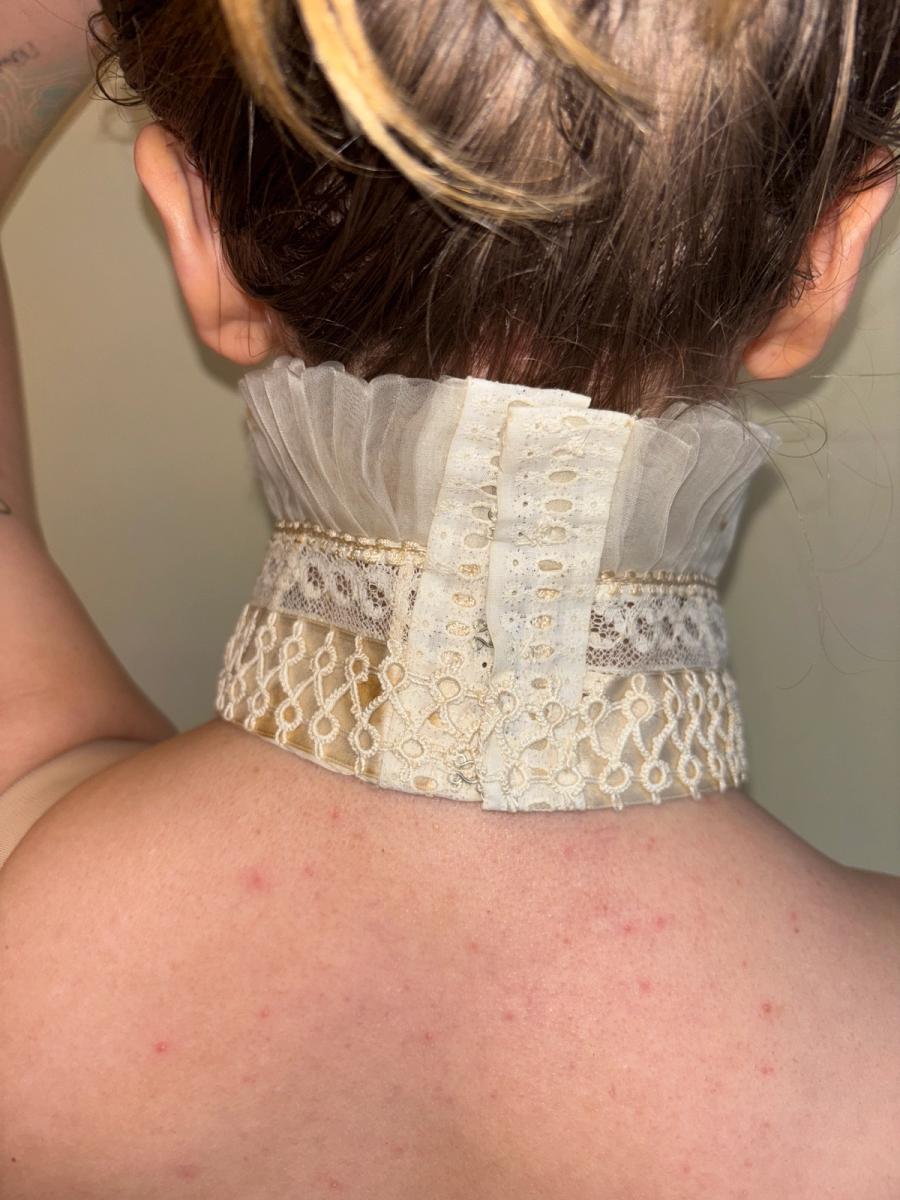 Edwardian Collar with Tatting and Lace product image