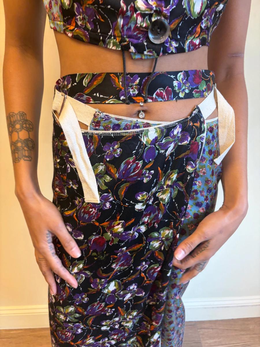 S/S 1994 Jean-Paul Gaultier Runway Floral Ensemble  product image